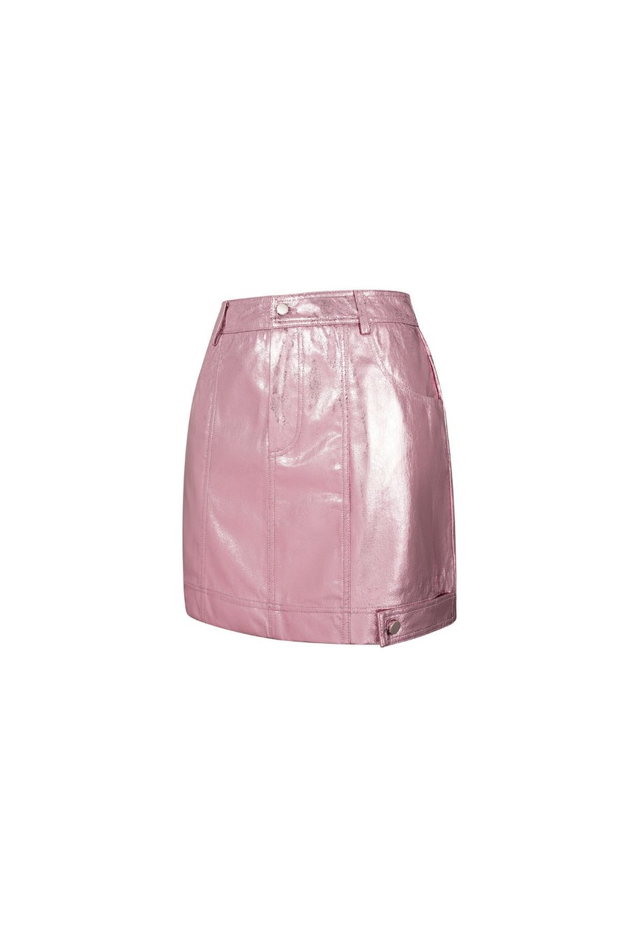 Pink Love Mini Skirt - Pink Picture5