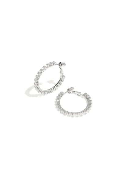 Kupfer Creolen Geometrische Elegante Weihnachten Luxuriöse Serie frauen schmuck h5 Bild5