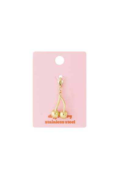 Goldener Kirschschmuck-Charm h5 Bild3