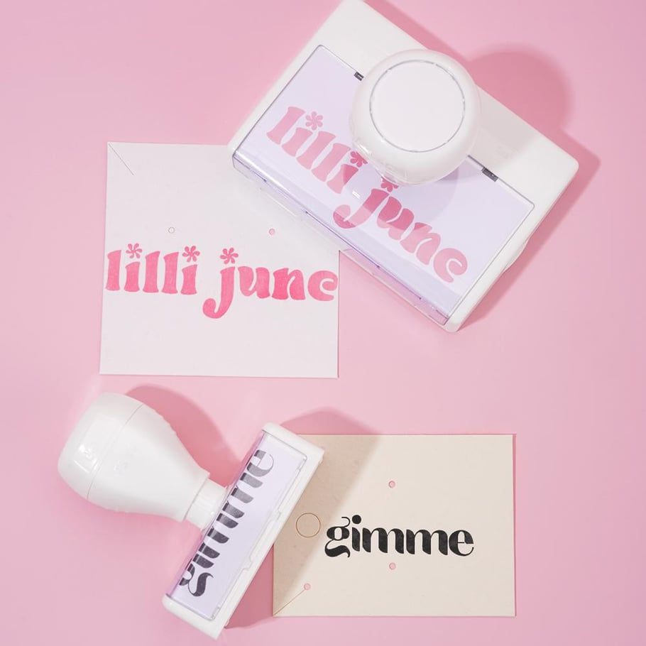 1 Piece DIY LOGO Plastic Seal Picture2