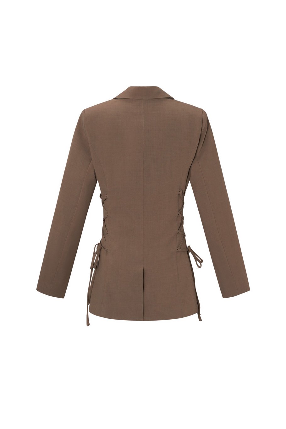 Taillierter Blazer mit Schnürung Bild3