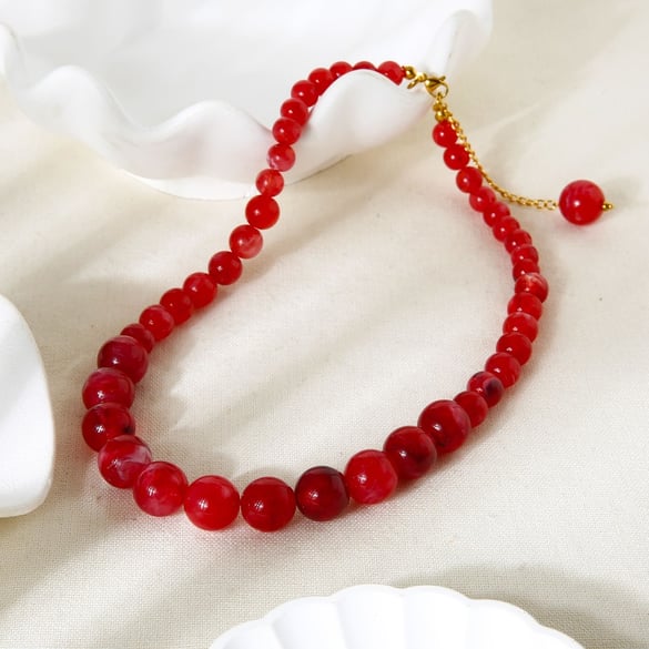 1 Piece Acrylic Beads Necklace 2