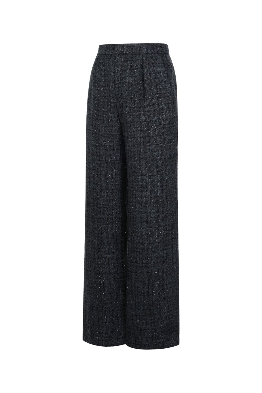 Polyesterfaser (Polyester) Gerade Hose Kariert Elegante Herbst-/Winterkleidung h5Bild2