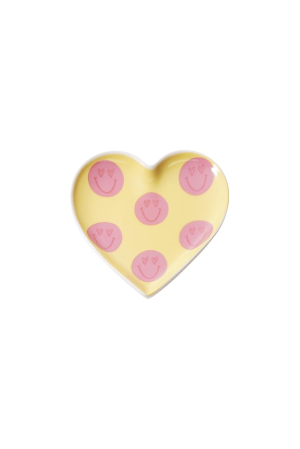 Herz Schmucktablett Smileys 2