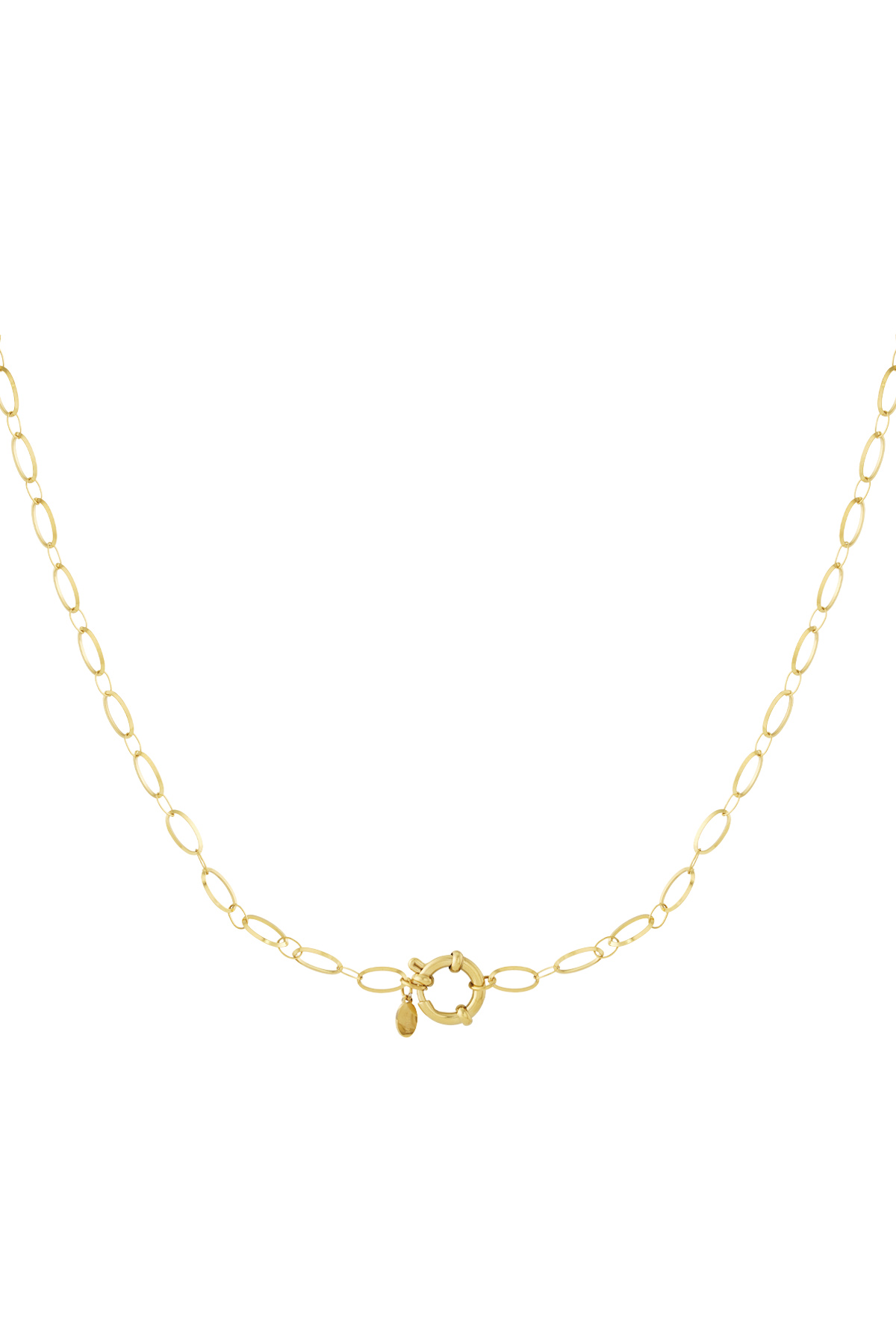 Collar con candado sencillo