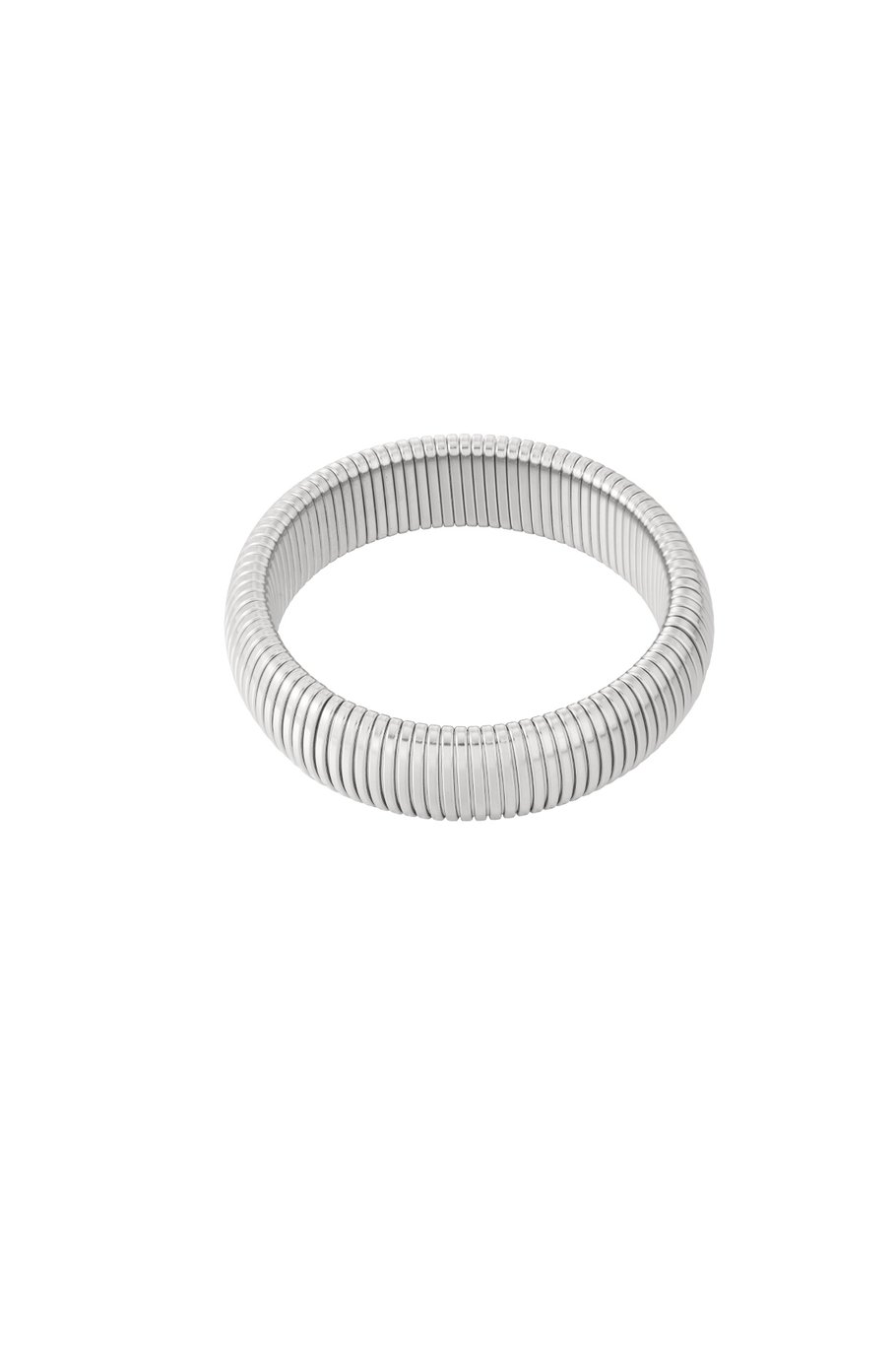 Paslanmaz Çelik Bilezikler-20mm Geometrik Günlük Basit Seri Kadın Takıları Resim2