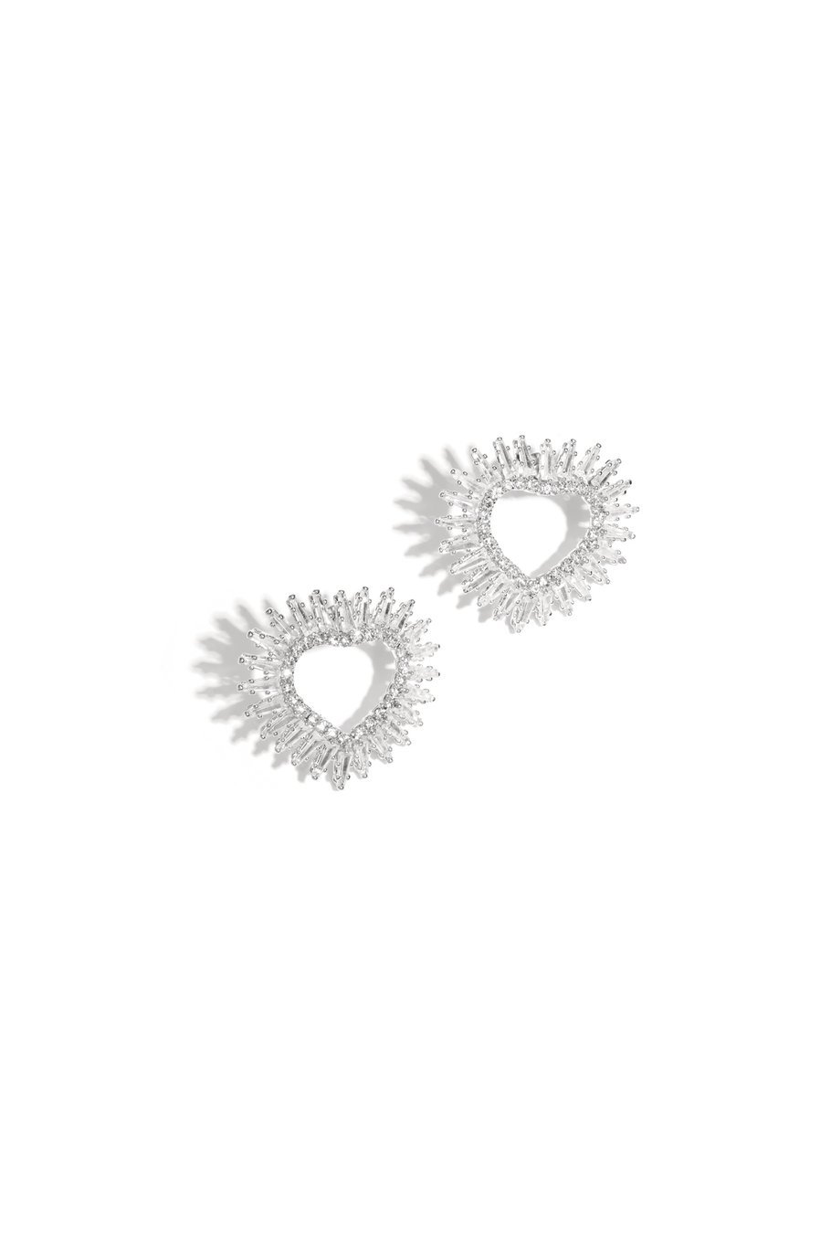 Kupfer Ohrstecker Herz Elegante Weihnachten Luxuriöse Serie Damenschmuck Bild5