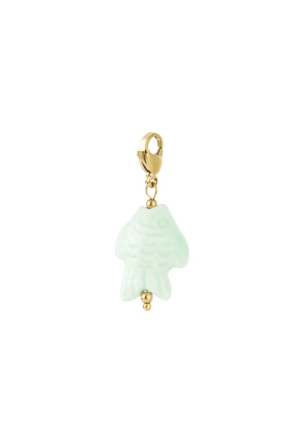 Mini fish jewelry charm