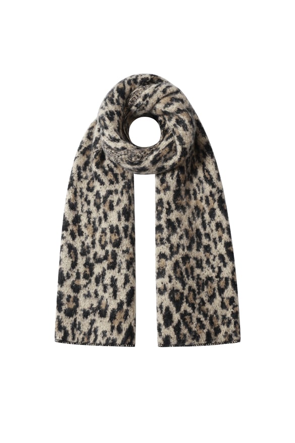Winterschals Leopardenmuster Lässig Polyester Tägliche Accessoires