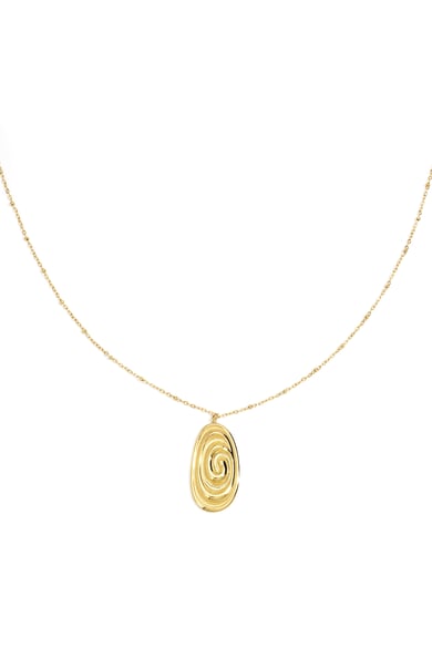 Colliers longs en acier inoxydable de forme irrégulière, série décontractée, simple et quotidienne, bijoux pour femmes h5 