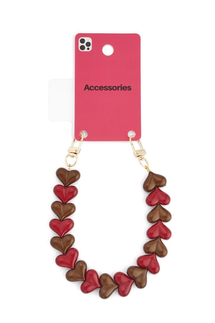 Double heart phone cords h5Picture2
