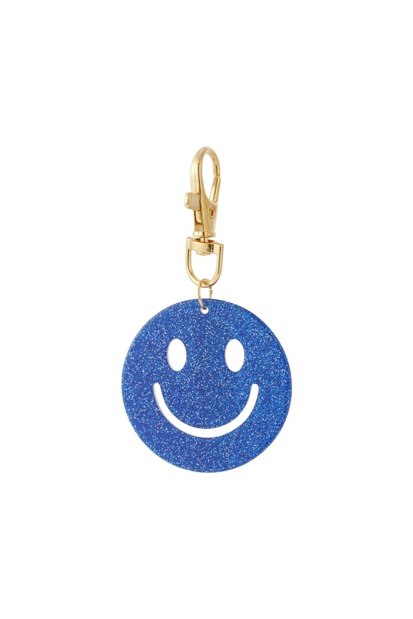 Llavero Keep Smiling - blanco 2