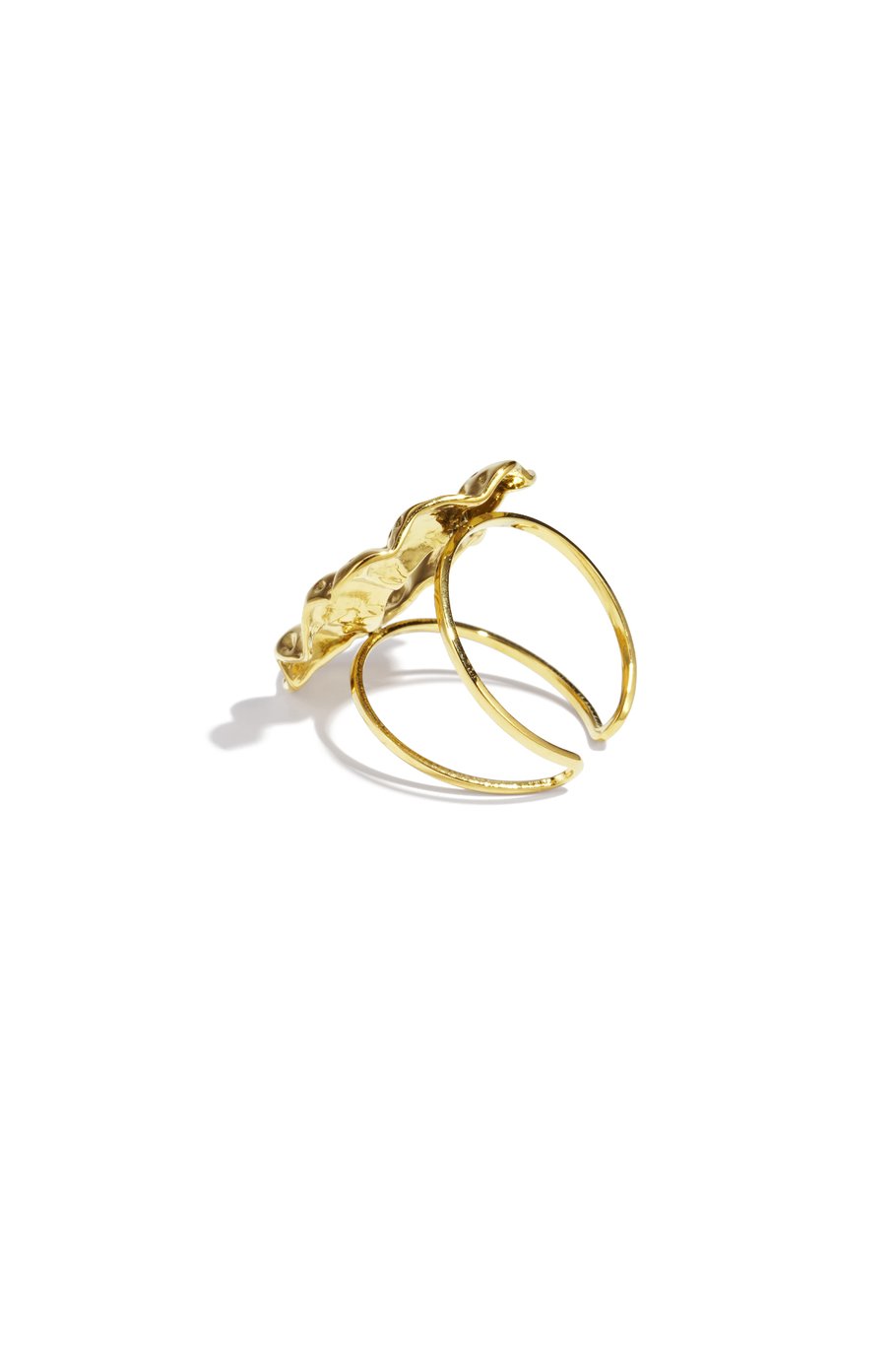 Stainless Steel Statement Rings irregular shape Casual Daily Simple Series Women's jewelry h5Picture2