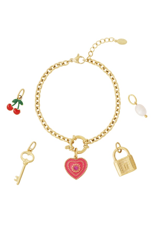 Heart DIY bracelet 2