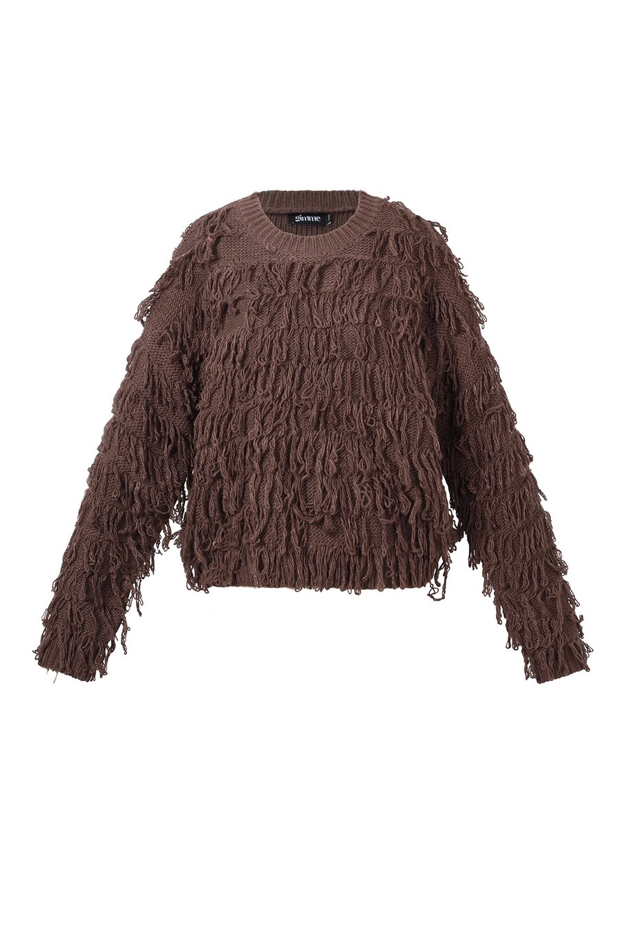 Tricot à franges