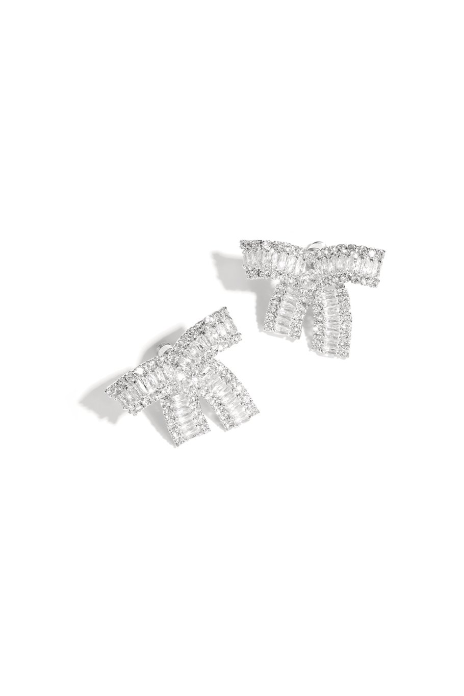 Kupfer Ohrstecker Bogen Knoten Elegante Weihnachten Luxuriöse Serie Damenschmuck h5Bild5
