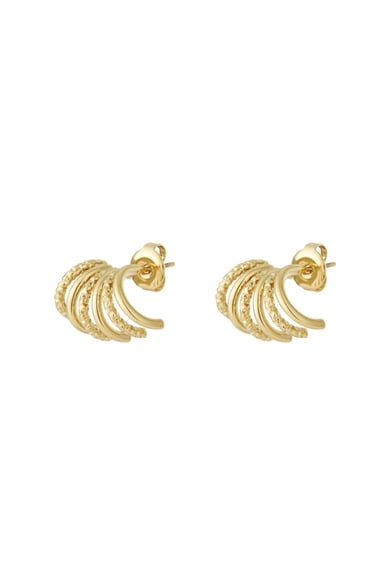 Edelstahl Ohrstecker Geometrisch Casual Daily Simple Serie Damenschmuck h5 