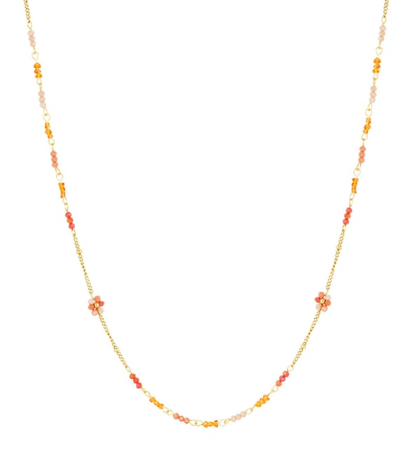 lange ketting blooming breeze - roze 2