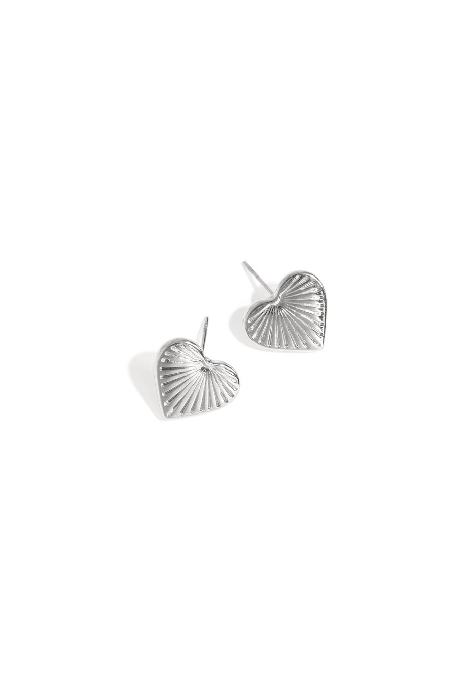 Stainless Steel Stud Earrings Heart Daily Daily Simple Series Women's jewelry Picture2