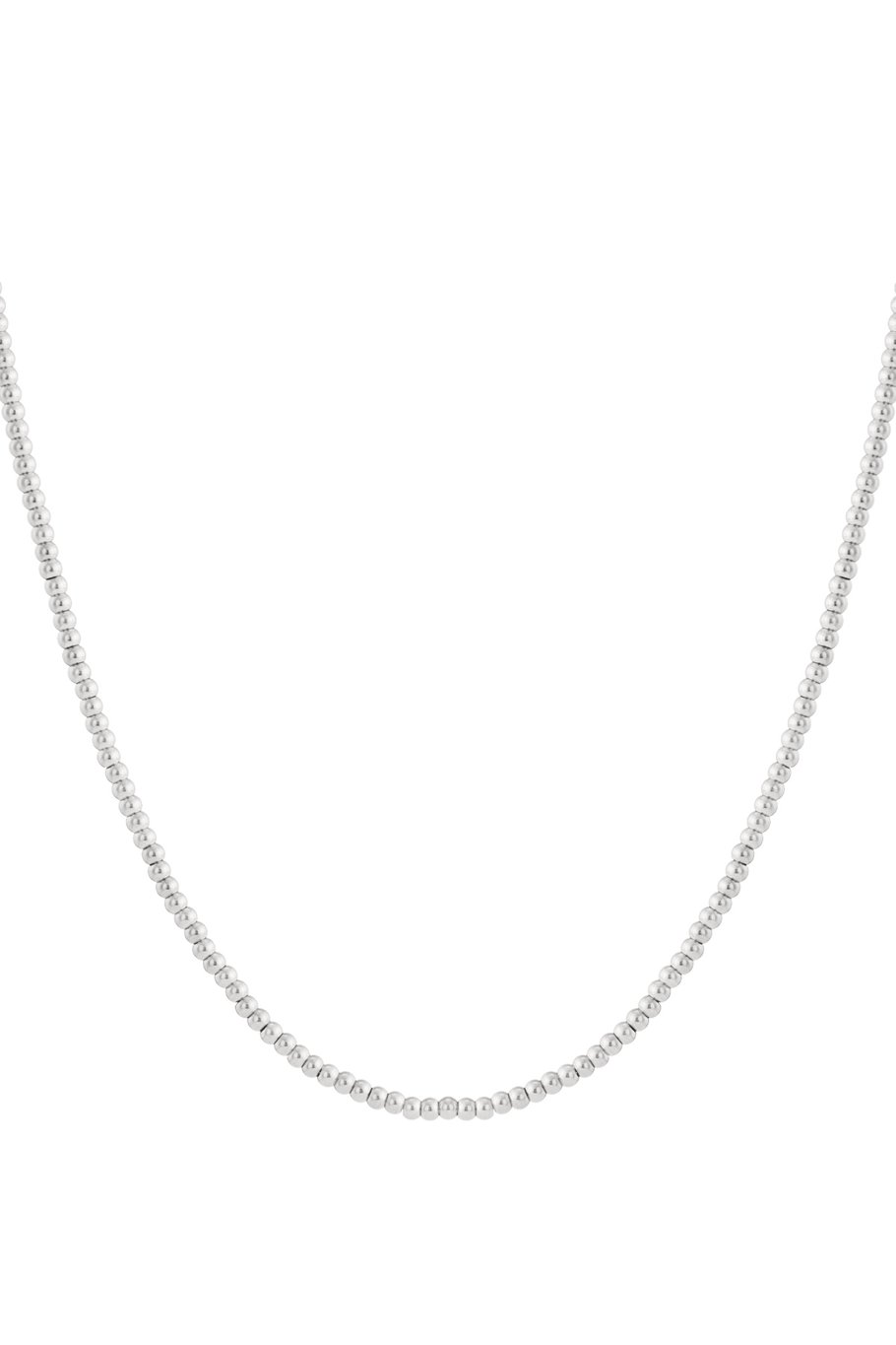 Collar de cuentas macizas de 5 mm Imagen3