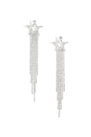 Kupfer Baumeln Ohrringe Stern Elegante Weihnachten Luxuriöse Serie frauen schmuck h5 Bild5