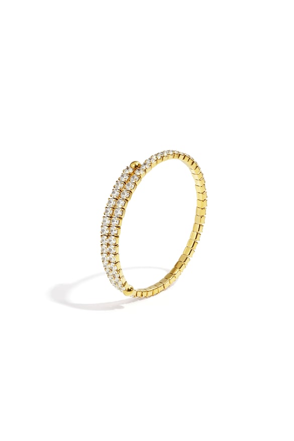 Bracelets manchettes en acier inoxydable, style décontracté, simple et quotidien, pour femmes 2