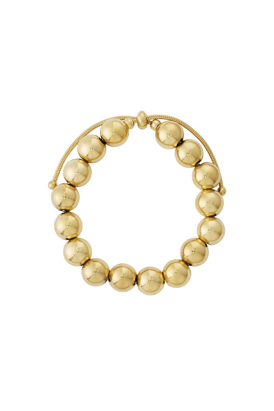 Hohlperlenarmband - 12mm 