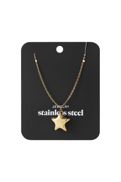 Collier pour femme enceinte avec un joli pendentif étoile h5 Image3