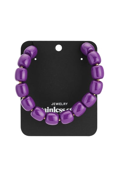 Acrylic Beaded Necklaces Beads Casual Daily Simple Series Women's jewelry h5 Picture3
