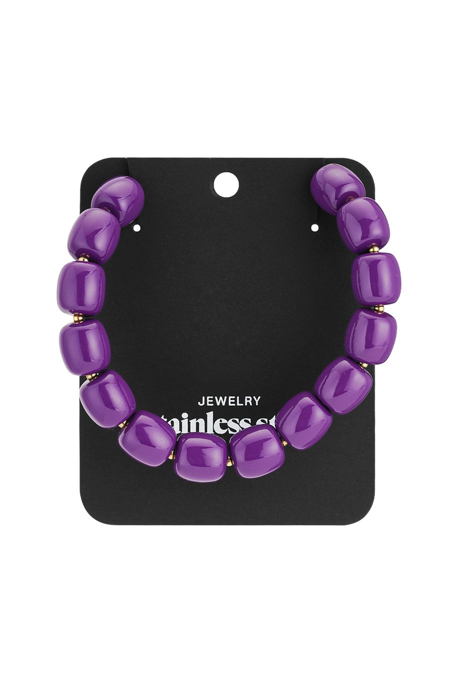 Acrylic Beaded Necklaces Beads Casual Daily Simple Series Women's jewelry h5Picture3