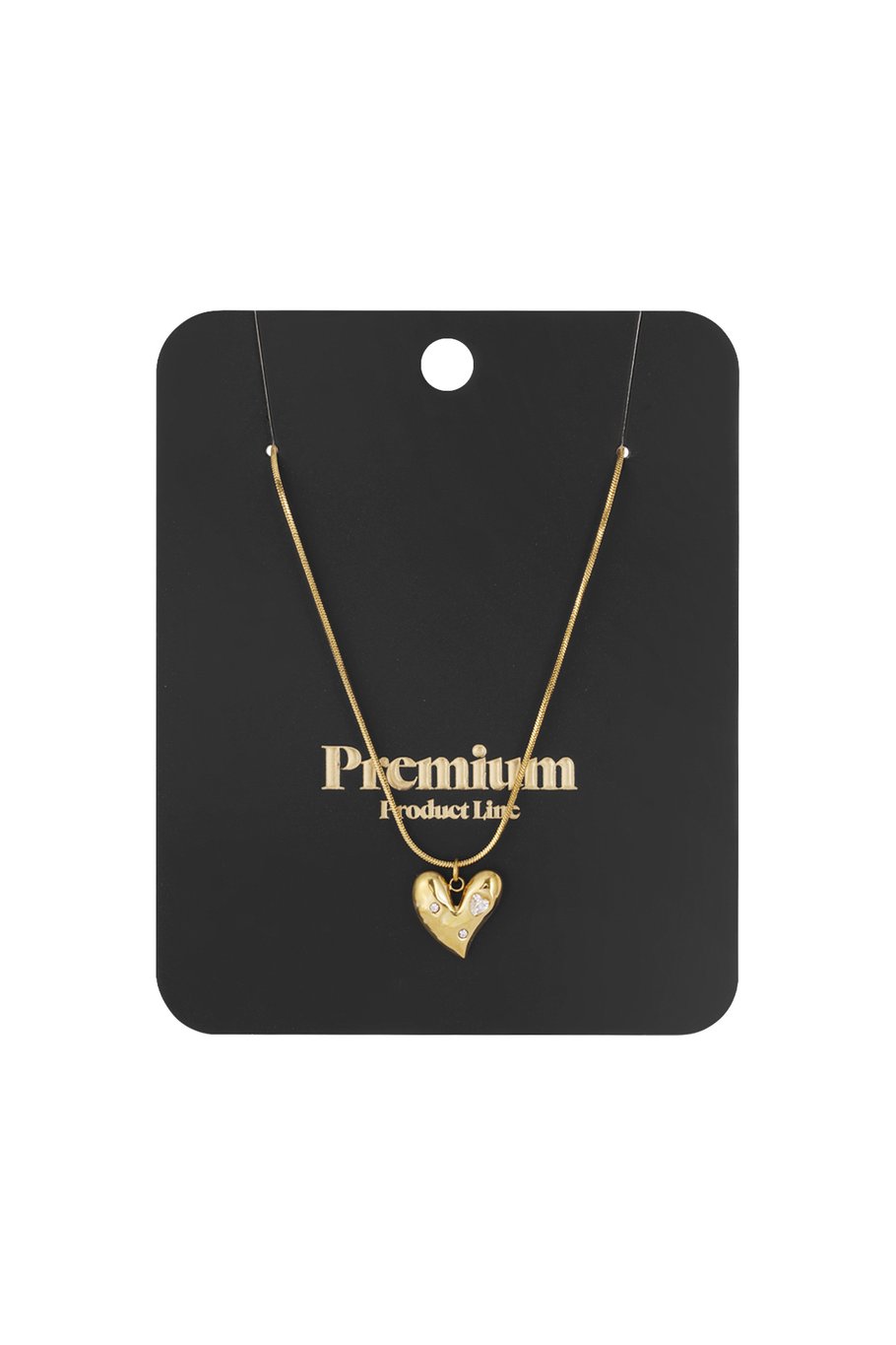 304S.steel Anhänger Halsketten Herz Casual Täglichen Einfache Serie frauen schmuck Bild3