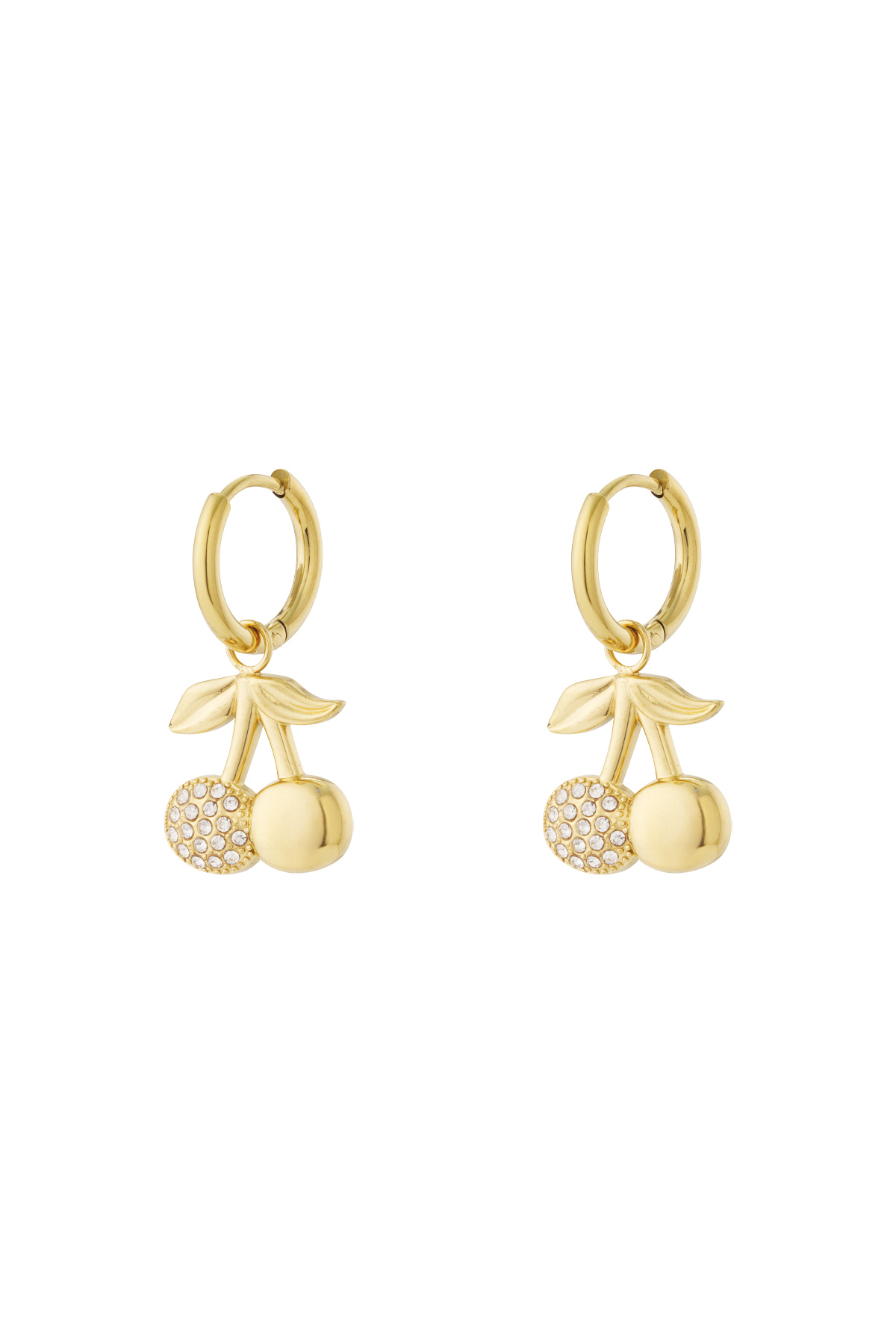 Cherry sparkle earrings