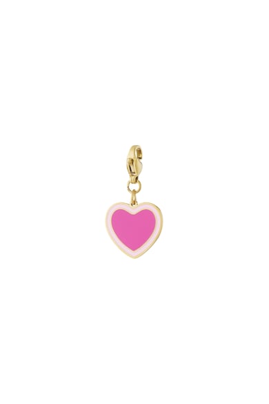 Bijoux en acier inoxydable, breloques en forme de cœur, style décontracté, simple et quotidien, pour femmes h5 