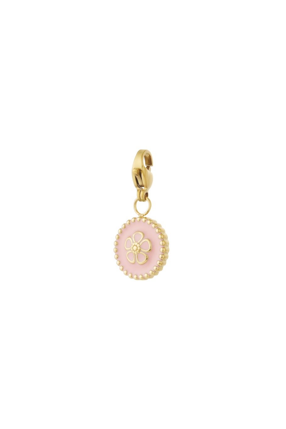Edelstahl Schmuck Charms Blume Casual Alltag 