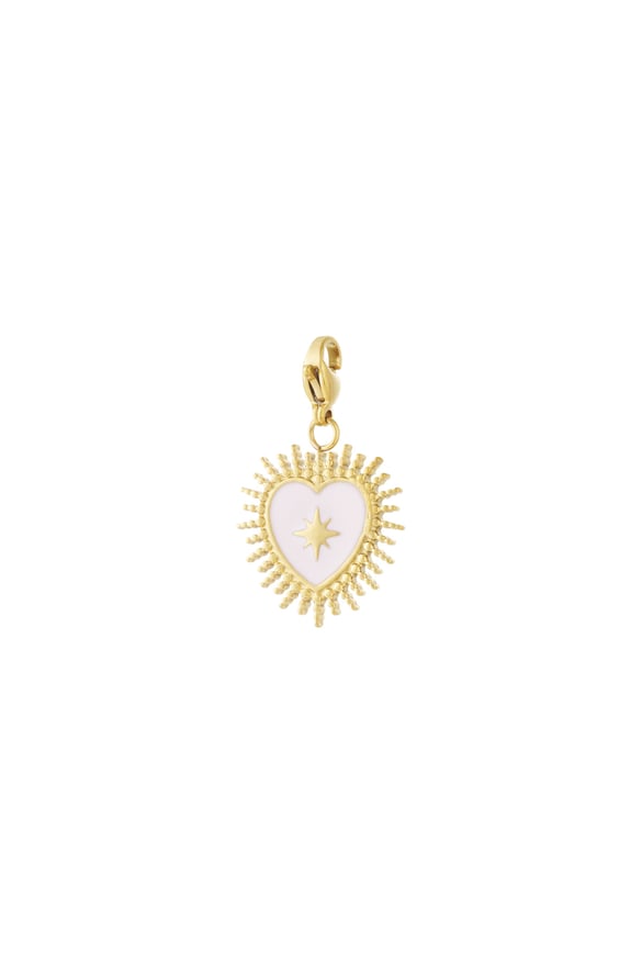 Gioielli in acciaio inossidabile con ciondolo a forma di cuore, casual, quotidiano, semplice, da donna