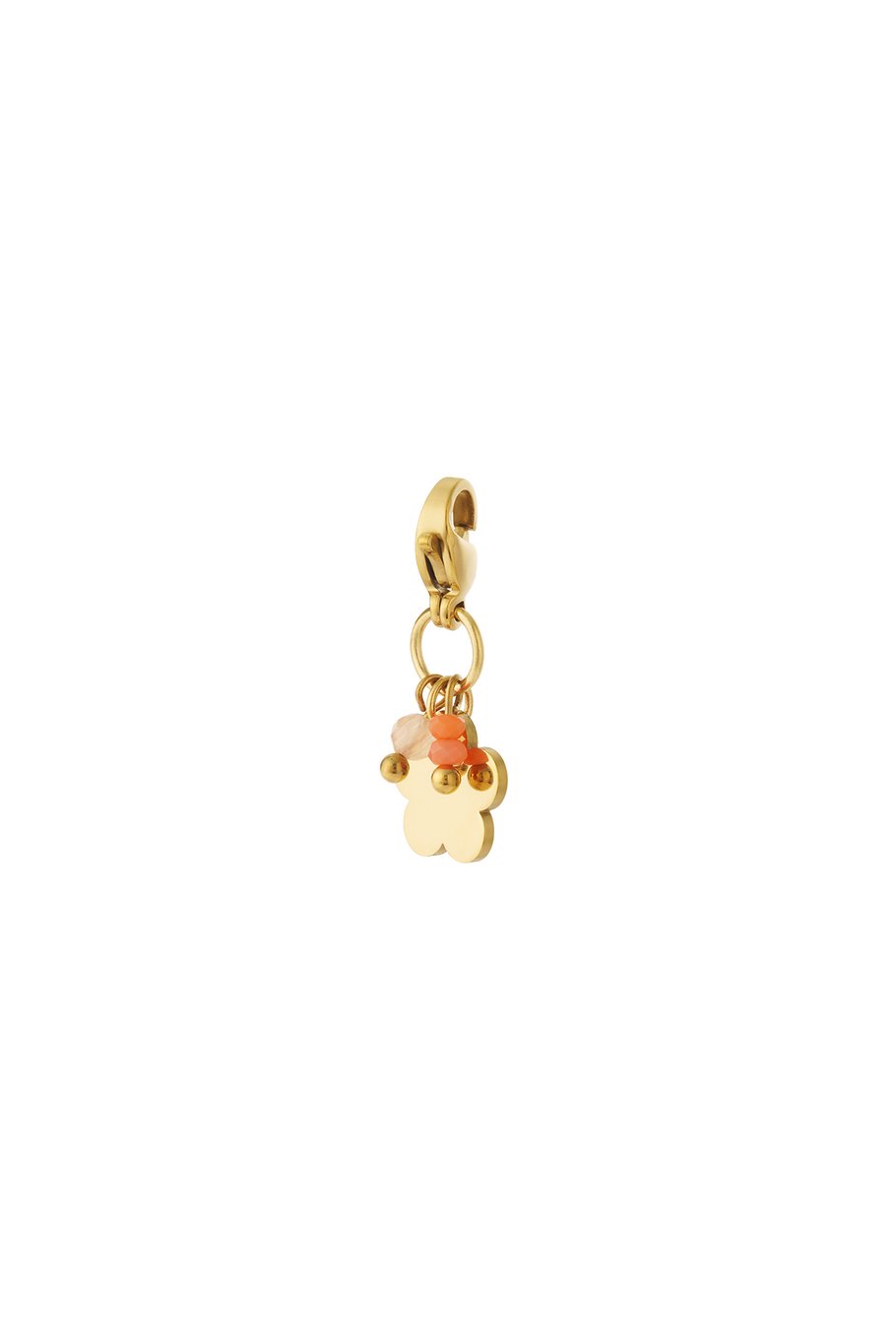 Dije de joyería con forma de flor de la naturaleza 