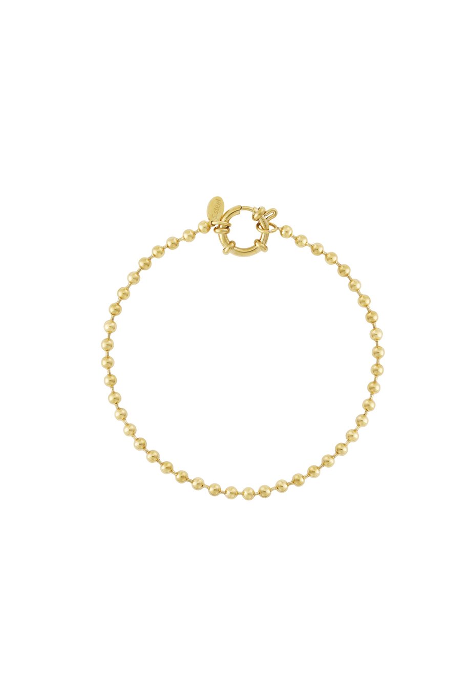 Braccialetti a catena in acciaio inossidabile, serie geometrica, casual, quotidiana, semplice, gioielli da donna 