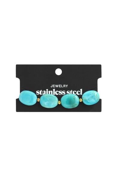 Braccialetti con perline in acrilico, perline, casual, quotidiani, semplici, serie di gioielli da donna h5 Immagine3