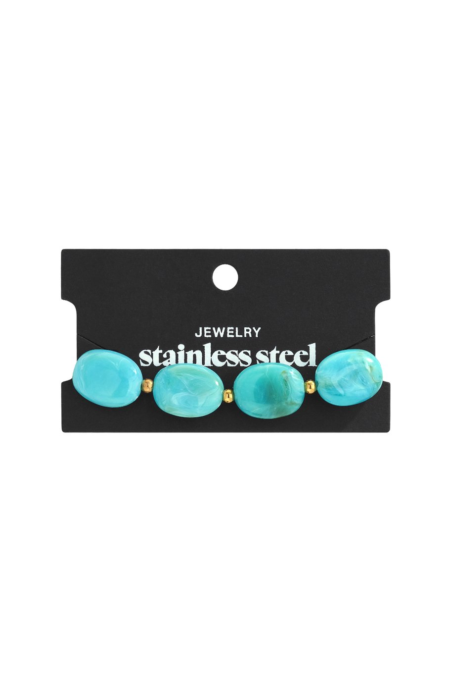 Braccialetti con perline in acrilico, perline, casual, quotidiani, semplici, serie di gioielli da donna Immagine3