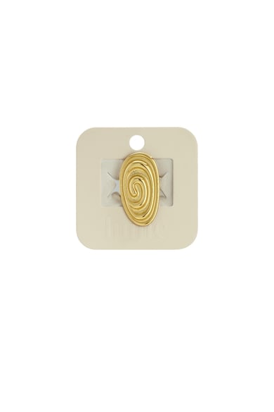 Anillos de acero inoxidable con forma irregular, estilo casual, diario, serie simple, joyería para mujer h5 Imagen4