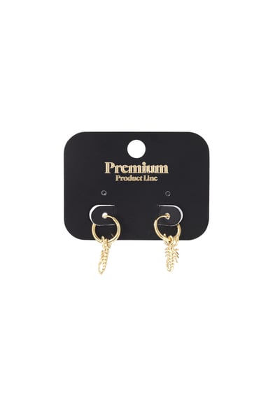 304S.steel Tropfen Ohrringe Tier Casual Täglichen Einfache Serie frauen schmuck h5 Bild3