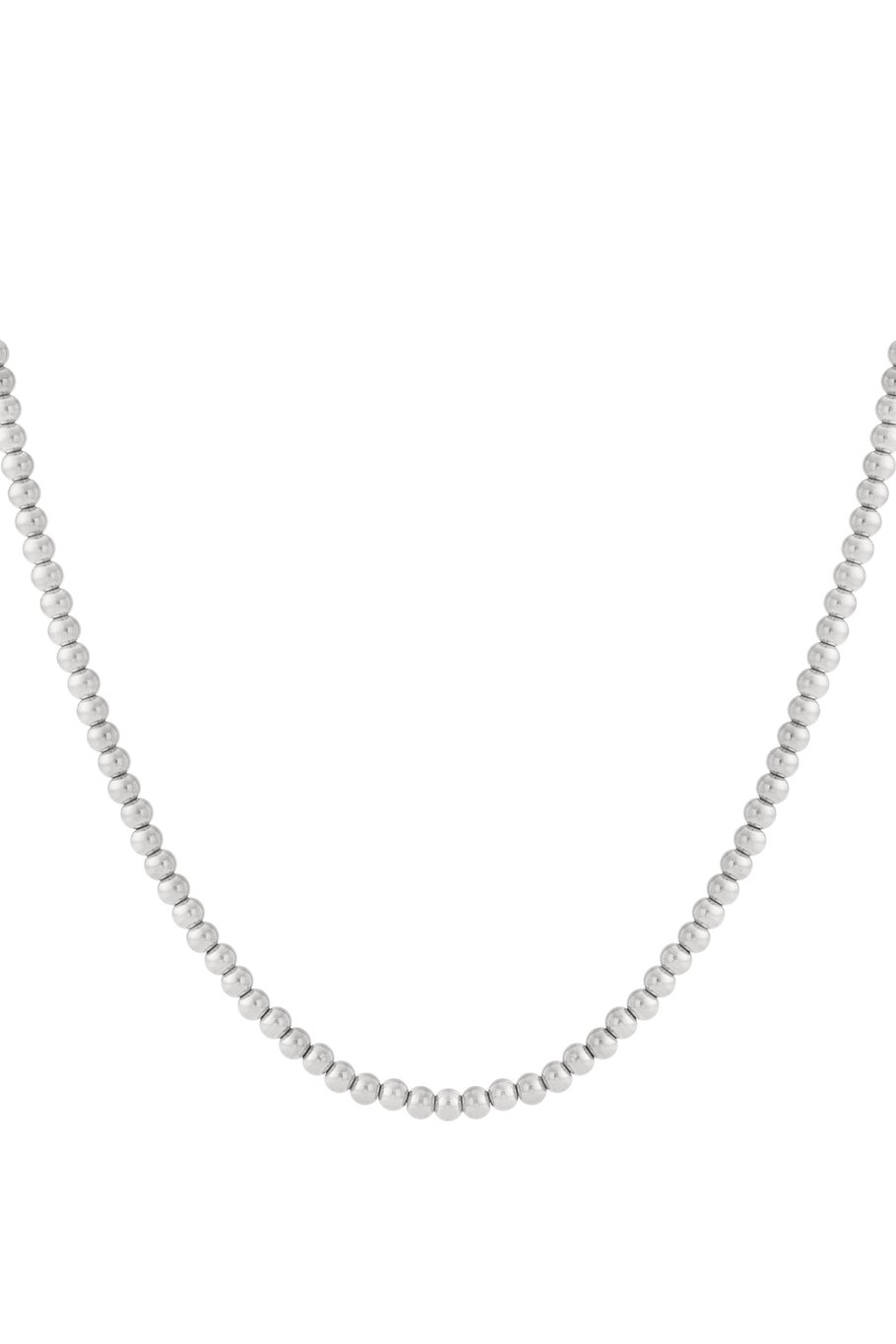 Collar de cuentas macizas de 6 mm Imagen2