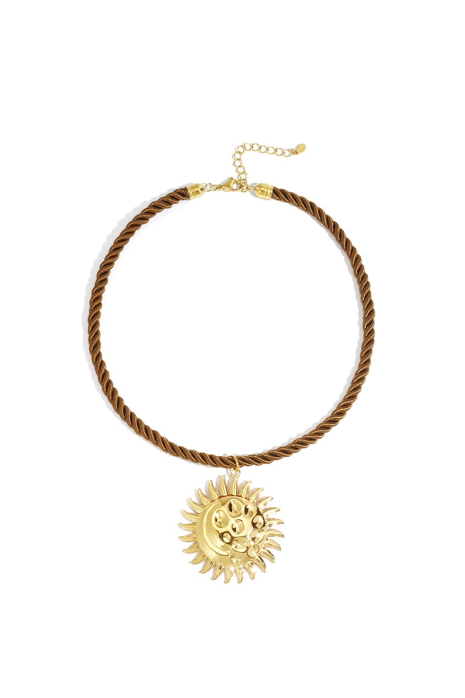 Collares colgantes de poliéster sol Casual Diario Serie Simple Joyería de mujer 