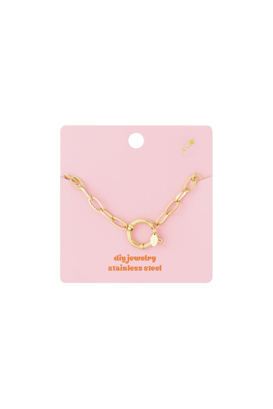 Edelstahl Kette Armbänder Kette DIY Täglich Einfache Serie frauen schmuck Bild3