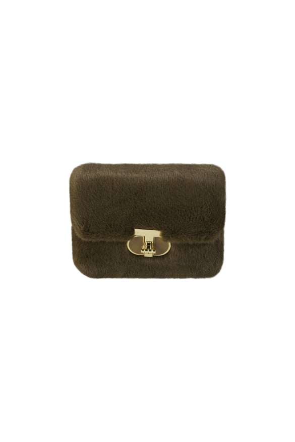 Cuddle clutch bag - brown 2