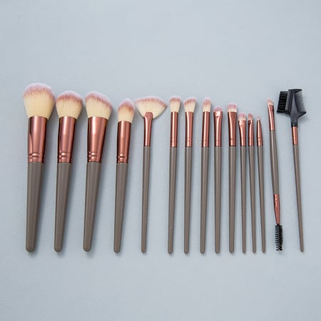 1 Set Unisex Makeup Brush With A Black Bag