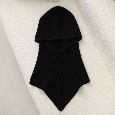 1 Parça Çok Yönlü Çizgili Polyester Kadın Kışlık Atkı h5 