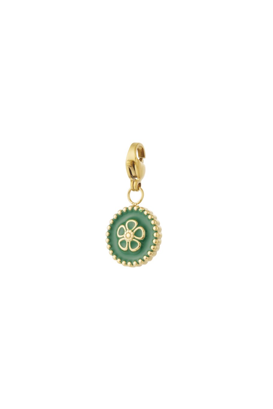 Edelstahl Schmuck Charms Blume Casual Alltag Bild3