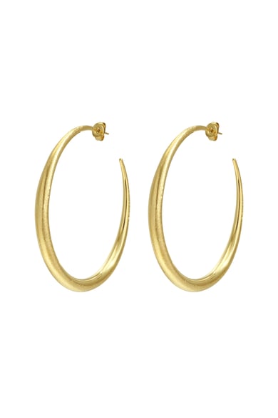 Pendientes de aro circulares, serie casual, diarios y sencillos, joyería para mujer. h5 