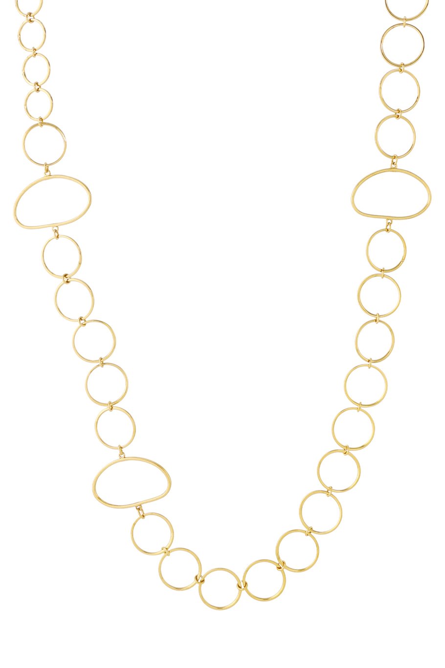 Collar circular llamativo 